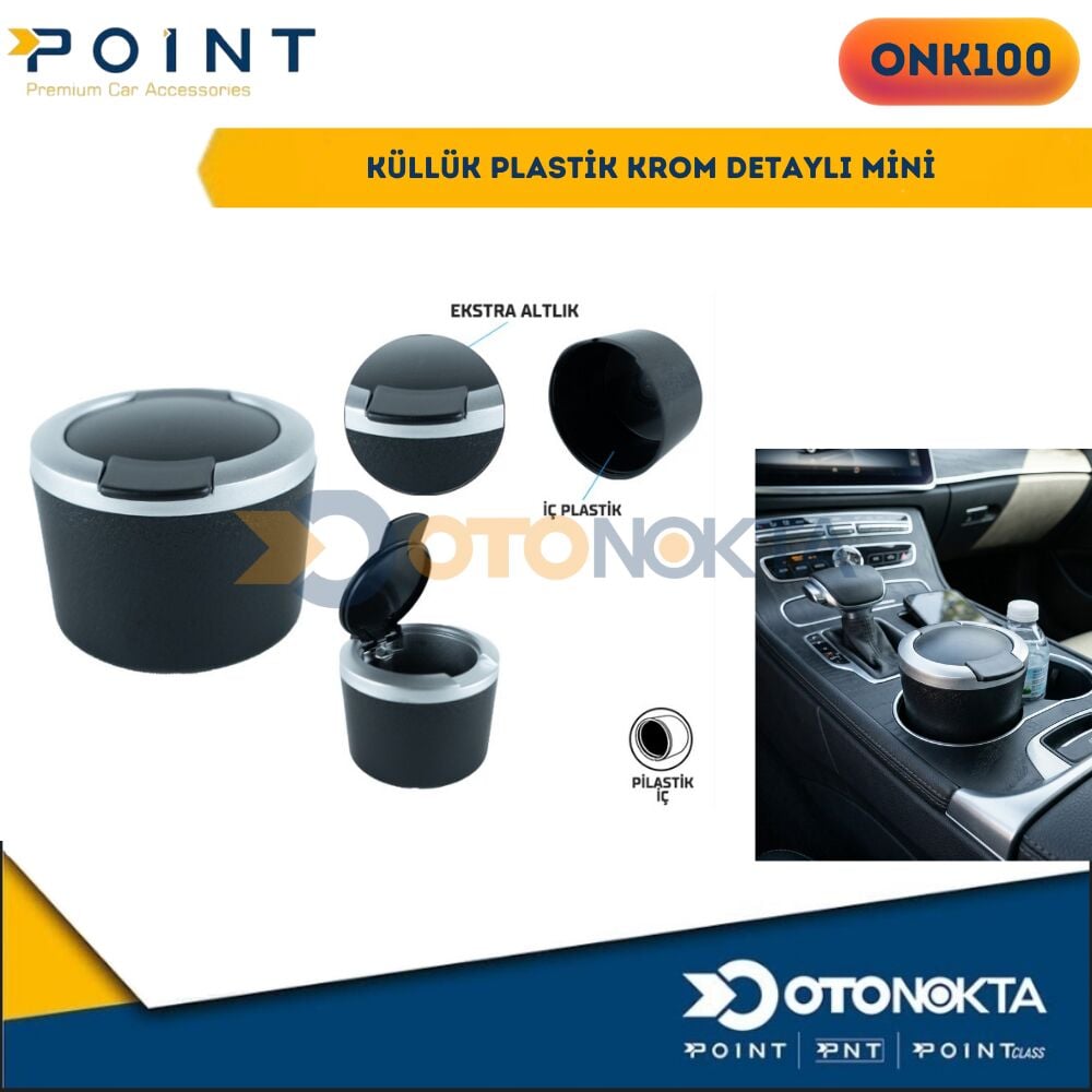 KÜLLÜK PLASTİK KROM DETAYLI MİNİ