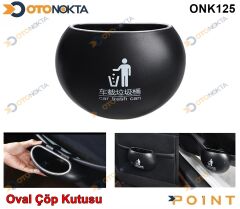 KÜLLÜK ÜNİVERSAL OVAL GEÇMELİ ÇÖP KUTUSU POİNT