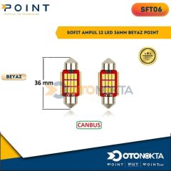 SOFİT AMPÜL 12 LED 36MM BEYAZ POİNT