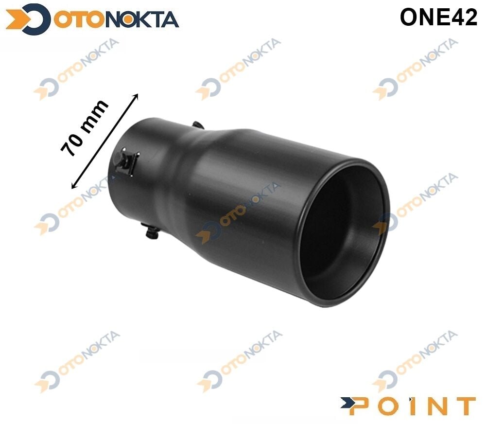 EGZOZ UCU MAT SİYAH 70 MM İTHAL M6 POİNT