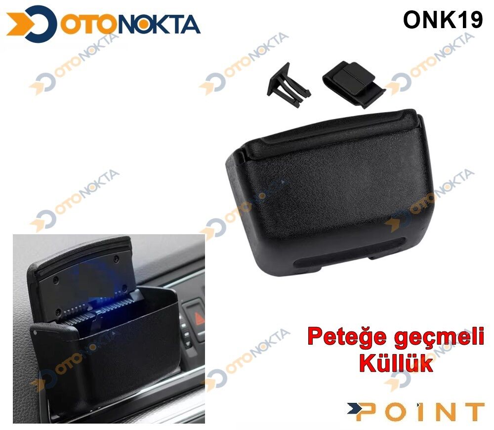 KÜLLÜK GEÇMELİ KAPAKLI SİYAH İTHAL POİNT