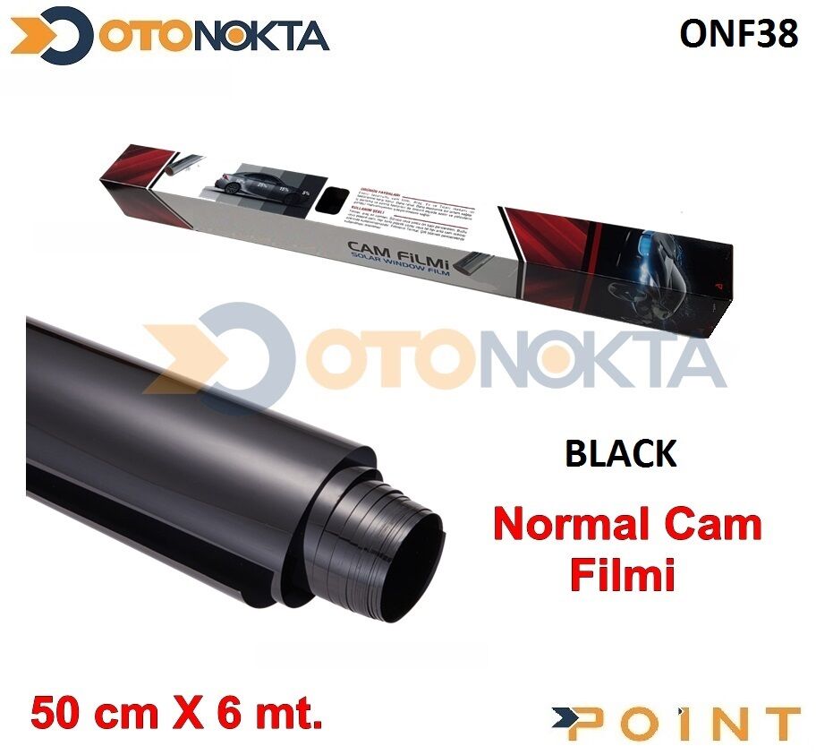 CAM FİLMİ NORMAL KUTU BLACK 50cmX6m NORMAL TEXZON