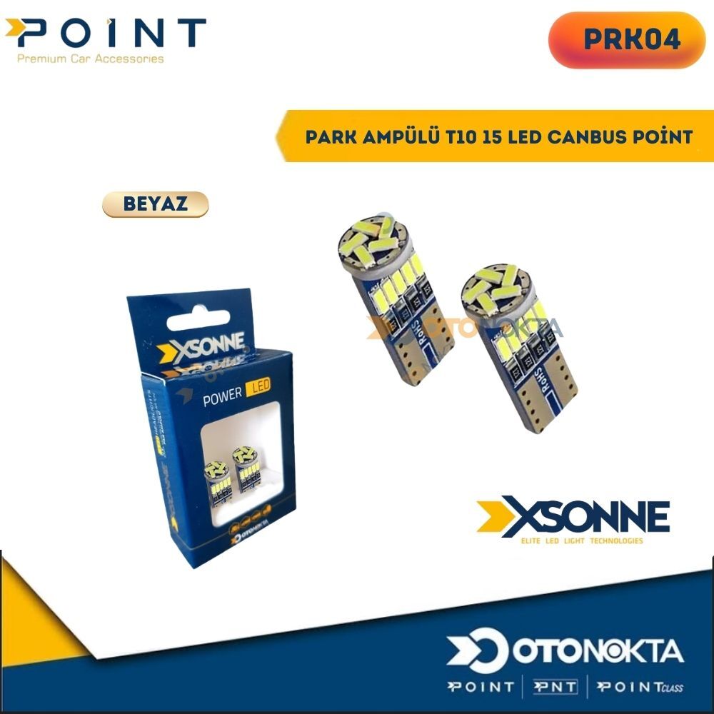 PARK AMPÜLÜ T10 15 LED CANBUS POİNT
