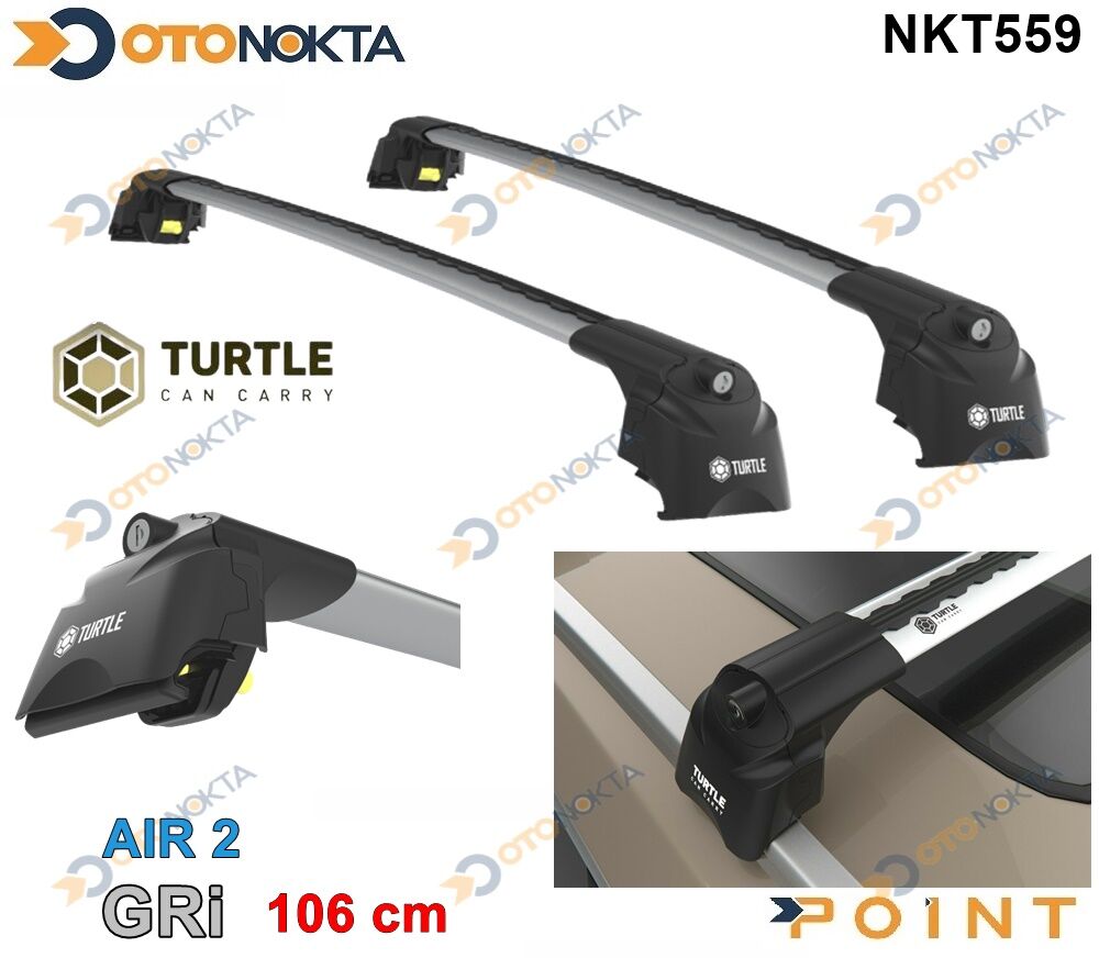 ARA  ATKI TURTLE AİR2 F-KİT 106 CM GRİ