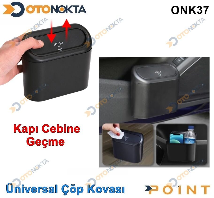 KÜLLÜK ÜNİVERSAL KAPI CEBİNE GEÇME ÇÖP KUTUSU POİN