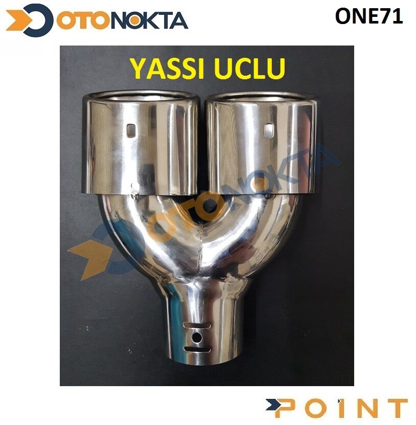 EGZOZ UCU ÇİFT UÇLU KROM YATSI  A1991 POİNT