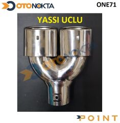 EGZOZ UCU ÇİFT UÇLU KROM YATSI  A1991 POİNT