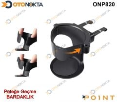 BARDAKLIK PETEĞE GEÇMELİ SİYAH İTHAL POİNT