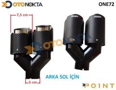 EGZOZ UCU AKRAPOVİÇ ÇİFT MODELİ SOL 75 LİK