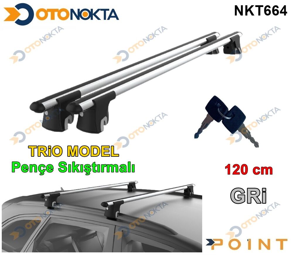 ARA  ATKI TRİO 2 MODEL 120 CM GRİ