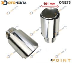 EGZOZ UCU AKRAPOVİÇ MODELİ KROM 101 LİK