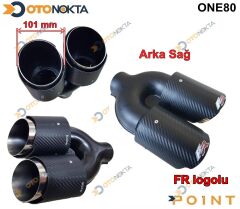 EGZOZ UCU AKRAPOVİÇ FR MODEL SAĞ ÇİFT UÇLU