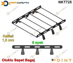 SEPET OLUKLU BAGAJ BÜYÜK BOY 6 AYAK KALİTELİ 1,5MM