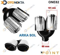 EGZOZ UCU AKRAPOVİÇ KROM 101 LİK ÇİFT SOL