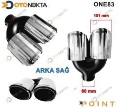 EGZOZ UCU AKRAPOVİÇ KROM 101 LİK ÇİFT SAĞ