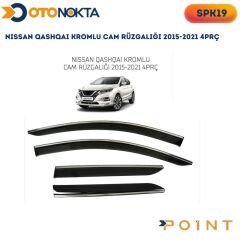 CAM RÜZGARLIĞI 4 LÜ KROMLU QASHQAİ 15-21 SUNPLEX