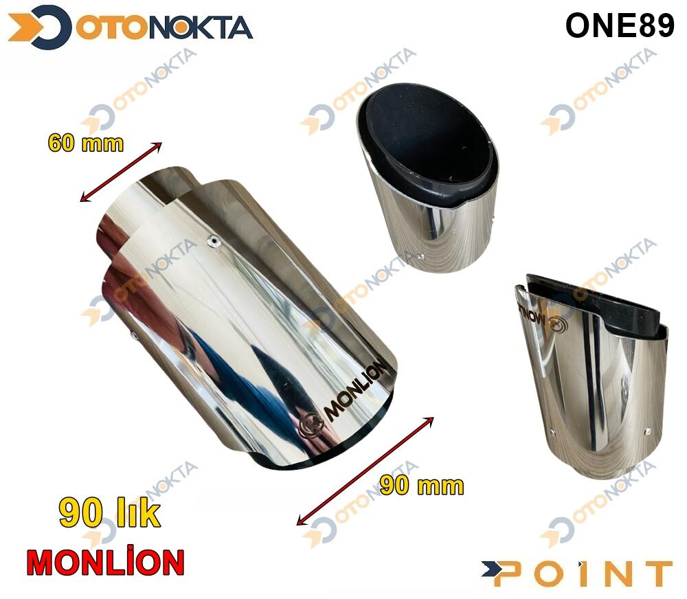 EGZOZ UCU AKRAPOVİÇ KROM MONLİON 90 LIK TEKLİ