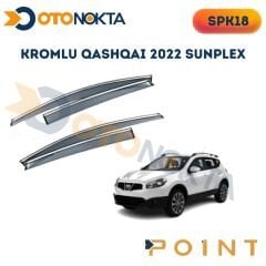 CAM RÜZGARLIĞI 4 LÜ KROMLU QASHQAİ 2022 SUNPLEX