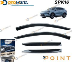 CAM RÜZGARLIĞI 4 LÜ METAL KROMLU BYD SEUL SUNPLEX