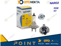 FAR AMPÜL NORMAL SARI H7 12V 55W NARVA