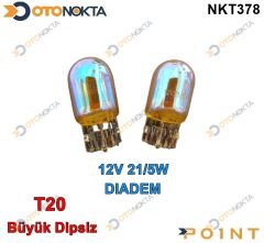 AMPÜL DİADEM T20 21€5W COLORMATİK BÜYÜK DİPSİZ