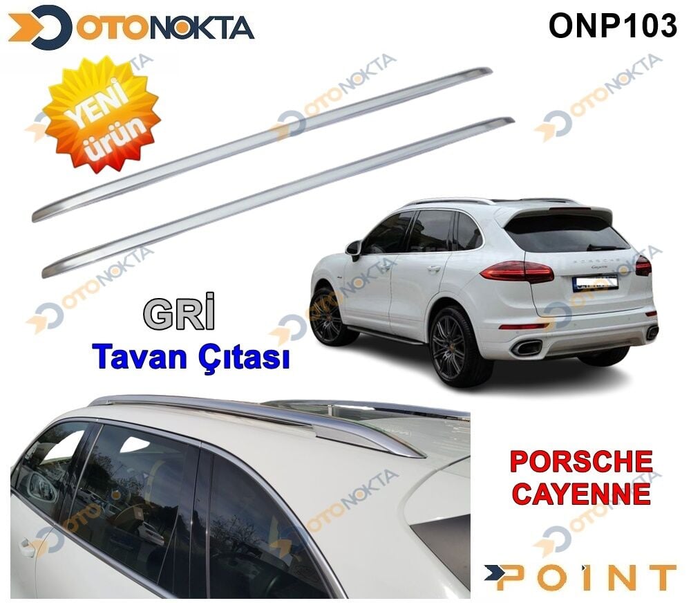 TAVAN ÇITASI İTHAL ORJİNAL PORSC CAYENNE GRİ POİNT