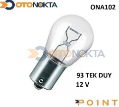 AMPÜL 93 (12V21W) EKONOMİK 2447 S25 BA15S LİGHT