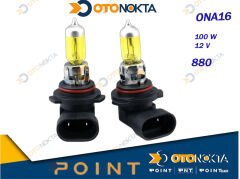 FAR AMPÜLÜ HALOJEN SARI 100W 12V  880 POİNT