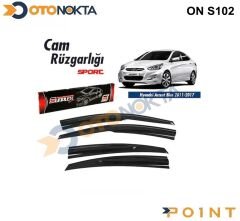CAM RÜZGARLIĞI 4 LÜ HYUNDAİ BLUE SUNPLEX