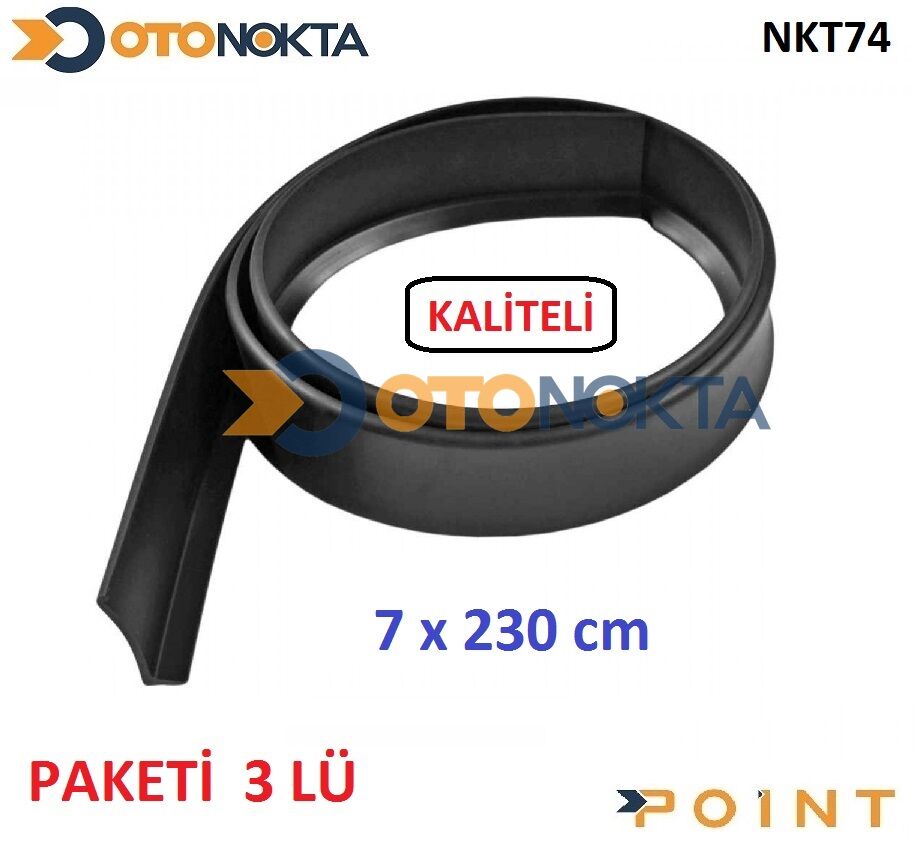 TAMPON ALTI LİP 7 CM SİYAH KALİTELİ
