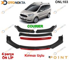 ARACA ÖZEL TAMPON ALTI LİP 4 PRÇ KIRMIZI COURİER