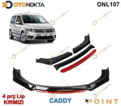 ARACA ÖZEL TAMPON ALTI LİP 4 PRÇ KIRMIZI CADDY