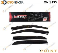 CAM RÜZGARLIĞI 4 LÜ PEJO 3008 2016> SUNPLEX