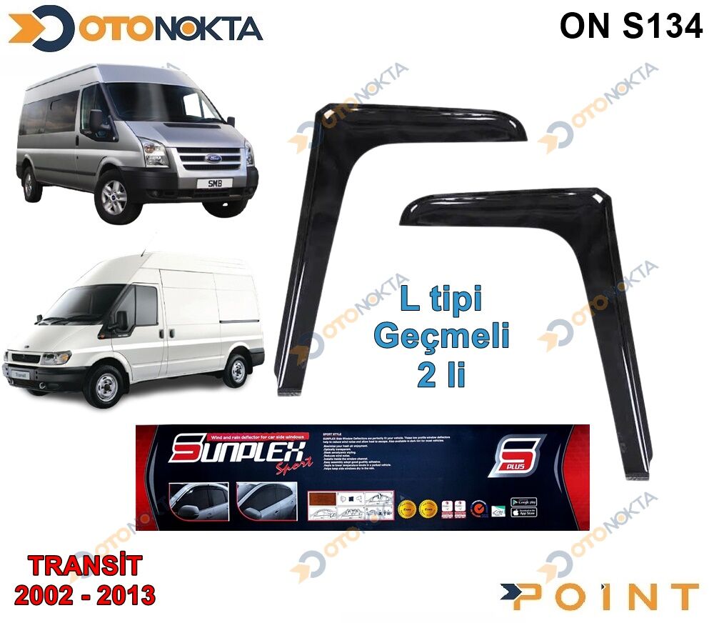 CAM RÜZGARLIĞI TRANSİT L TİP GEÇME SUNPLEX 2 Lİ