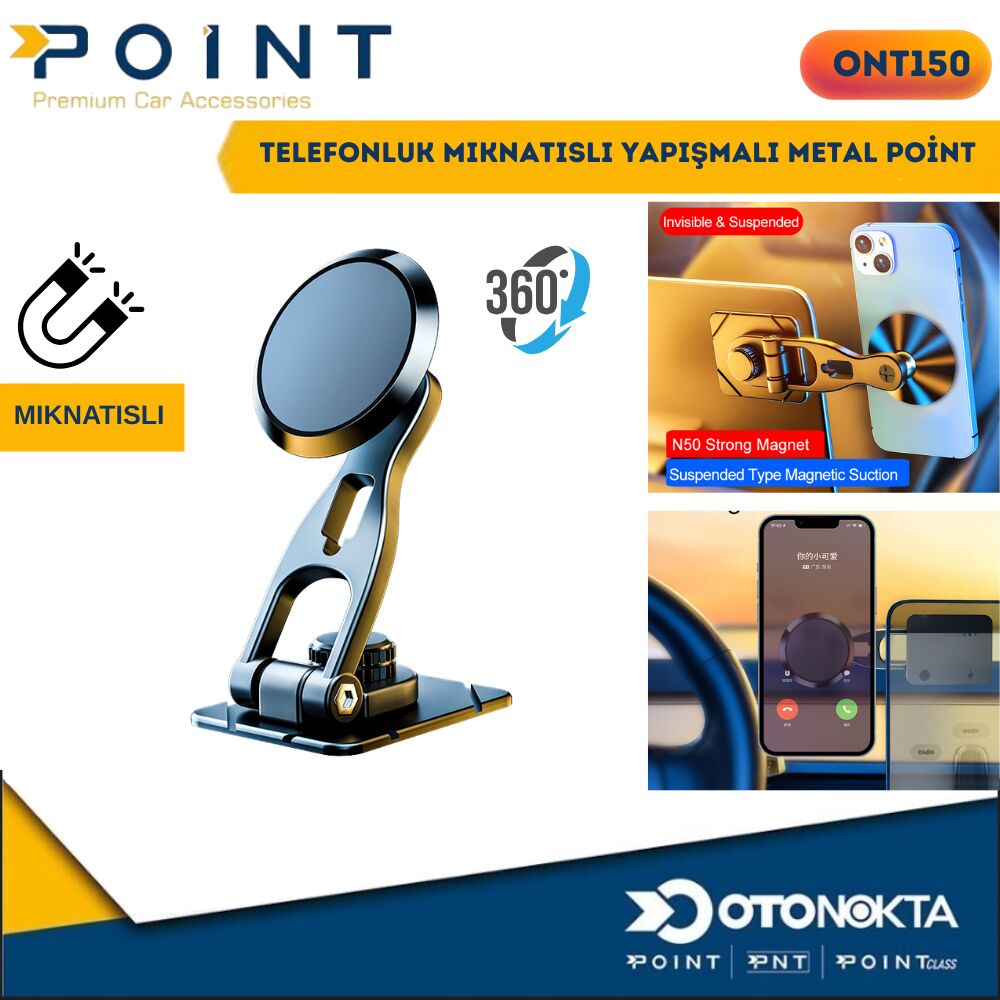 TELEFONLUK MIKNATISLI YAPIŞMALI METAL POİNT