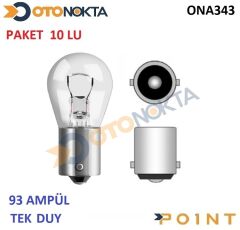 AMPÜL 93 TEK DUY 12V 21W 2202