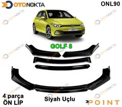 ARAÇA ÖZEL TAMPON ALTI LİP 4 PRÇ SİYAH GOLF 8