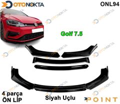 ARACA ÖZEL TAMPON ALTI LİP 4 PRÇ SİYAH GOLF 7,5