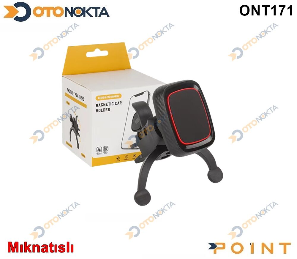 TELEFON TUTUCU GEÇMELİ MIKNATISLI SİYAH KALİTEL