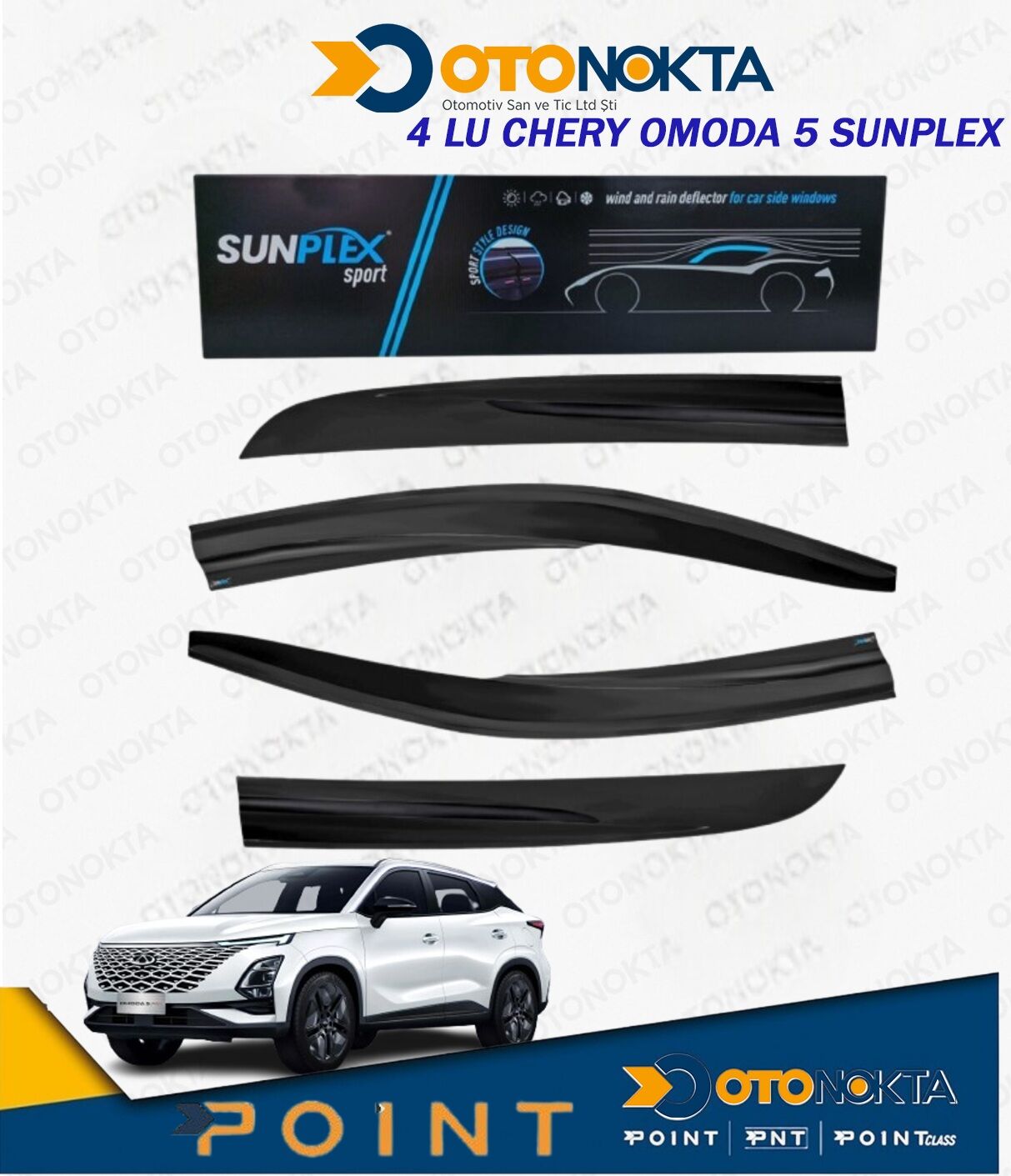 CAM RÜZGARLIĞI 4 LÜ CHERY OMODA 5 SUNPLEX