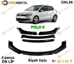 ARACA ÖZEL TAMPON ALTI LİP 4 PRÇ SİYAH POLO 6R