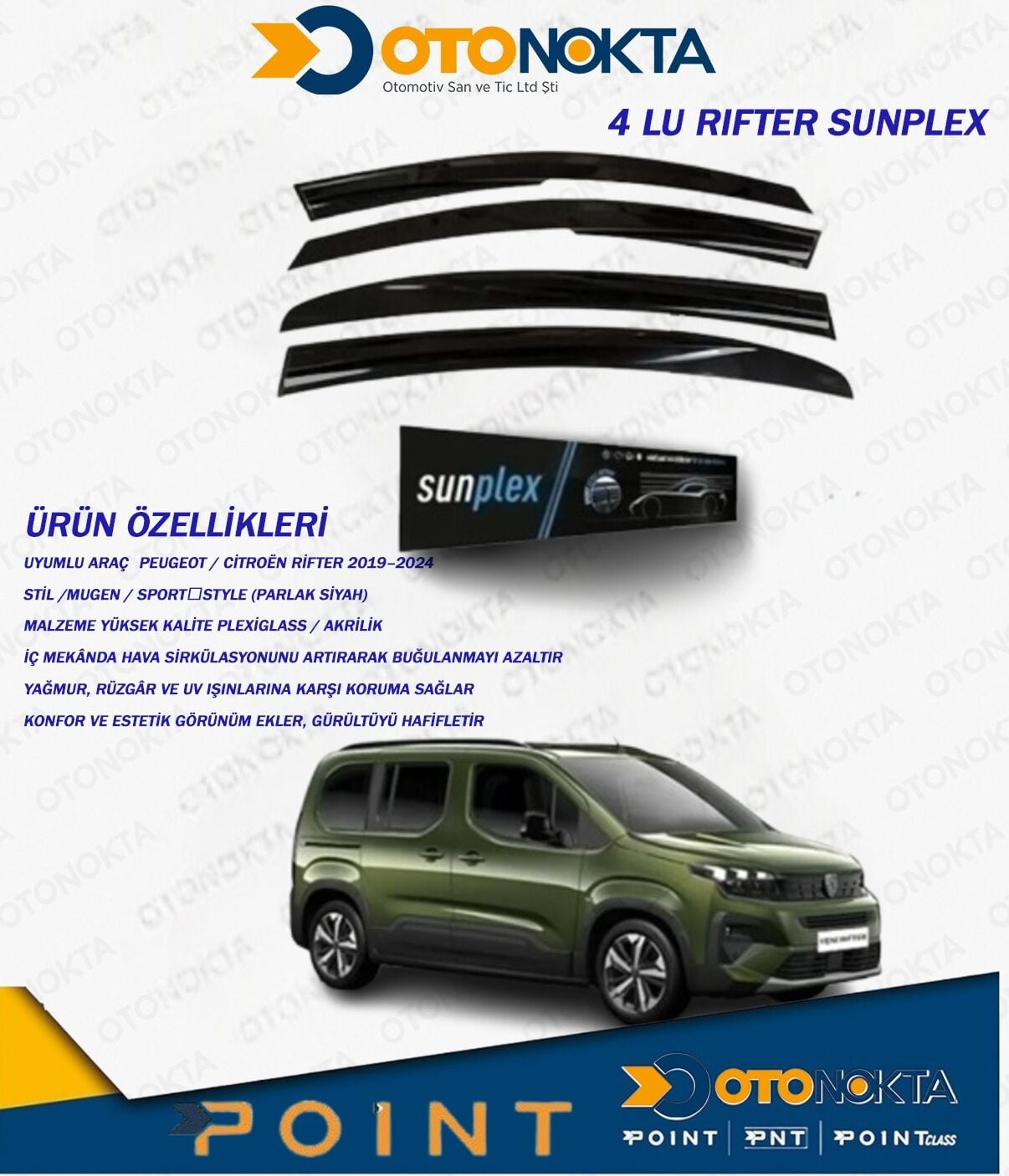 CAM RÜZGARLIĞI 4 LÜ RİFTER SUNPLEX