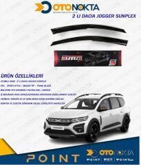 CAM RÜZGARLIĞI 2 Lİ DACİA JOGGER SUNPLEX