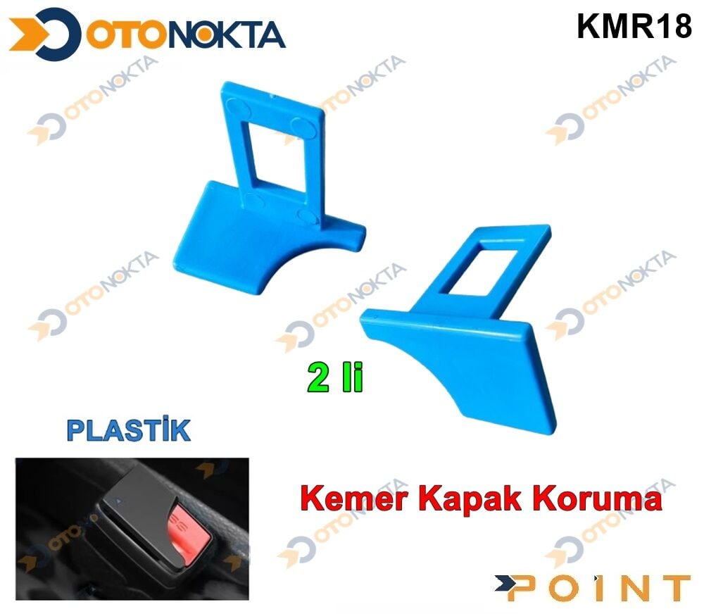 EMNİYET KEMERİ KAPAK KORUMA APARATI MAVİ POİNT