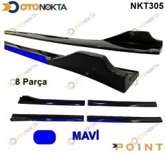 ÜNİVERSAL KANATLI MARŞPİYEL MAVİ 8 PRÇ FLAPLI