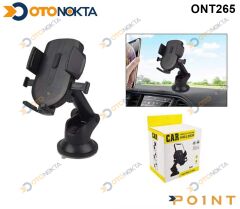TELEFON TUTUCU VANTUZLU SİYAH SIKIŞTIR B01 POİNT