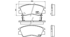 Apetech Toyota L200 L300 Ön Fren Balata Takımı (1983-2006)