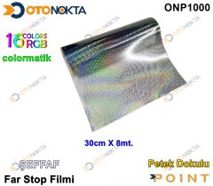 FAR FİLMİ PETEK ŞEFFAF COLORMATİK 30X8M POİNT