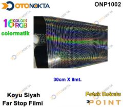 FAR FİLMİ PETEK KOYU SİYAH COLORMATİK 30X8M POİNT