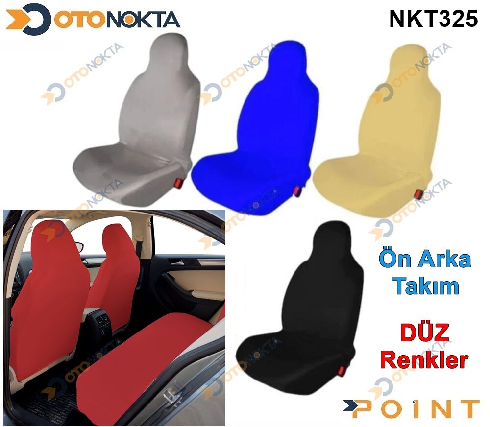 SERVİS KILIFI LİKRALI KALİTELİ ÖN ARKA DÜZ  KUMAŞ